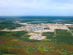 Aerial view of Cenovus Energy Inc.’s Foster Creek SAGD project.