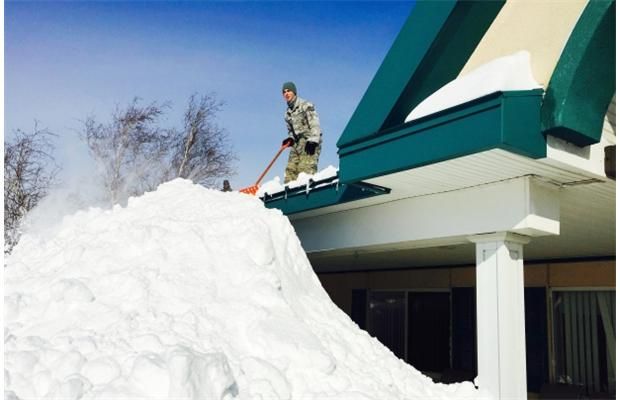 Bills offer free tickets to fans who shovel stadium snow