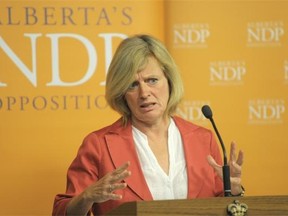 Alberta NDP leadership candidate Rachel Notley