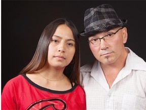 Angie Bestray Clark is a Filipino temporary foreign worker who is owed more than $12,000 by her ex-employer who hired her at one wage and paid her much less. She is shown here with husband Trevor Clark.