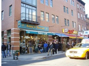 Amy’s Breads is a New York culinary landmark. Join Liane Faulder on a food tour to New York from Nov. 12 to 17 with Newwest Travel.