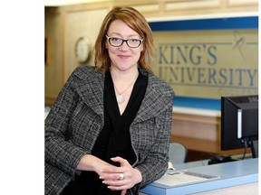 King’s University College president Melanie Humphreys: 'The Leder School of Business will offer business programs unique in Western Canada, but also give students the critical and strategic thinking needed to succeed in business and life.'
