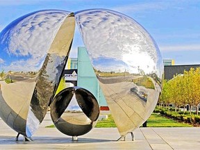 The City of Calgary was forced to pull the $559,000 sculpture known as The Wishing Well from outside a northeast recreation centre after it threatened to burn a hole through an observer’s jacket as it focused the sun’s rays.