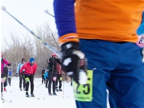 Competitors take off in the 55-km event during the annual Canadian Birkebeiner cross-country ski event east of Edmonton in February. The 2015 event is set for the Feb. 13-14 weekend.