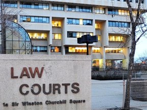 The Law Courts building in Edmonton, where the Court of Appeal is located