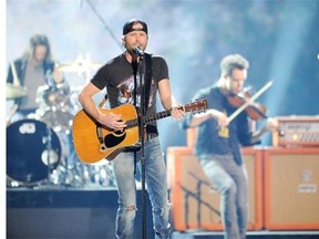 Dierks Bentley, seen here at the American Country Awards Dec. 10, 2012, is one of the international performers at the CCMA Awards gala on Sunday.