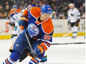 Edmonton Oilers defenceman Martin Marincin played 44 games in his rookie NHL season in 2013-14.