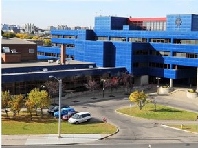 The Edmonton public school board’s Centre For Education on Kingsway Avenue