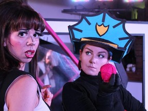 The Janes' production of Fugly, at Edmonton Fringe 2014.