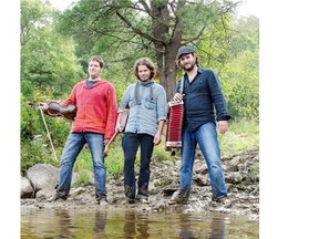 The Quebec trio De Temps Antan mixes traditional French Canadian folk and new original material with an adventurous flavour, at St. Albert’s Arden Theatre Friday.