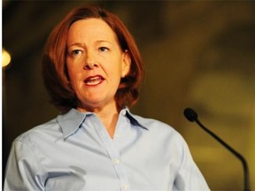 Former premier Alison Redford.