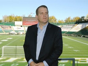 Don Hardman, Chief Stadia Officer, FIFA Women’s World Cup Canada 2015-National Organizing Committee, at Commonwealth Stadium in Edmonton on Monday October 6, 2014.