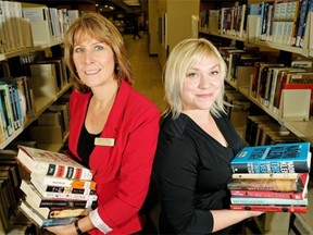 Heather Dolman, left, director of STARFest, and Fawnda Mithrush, director of LitFest