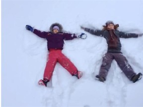 Jasmine MacKenzie and Helaina Appleyard, members of the extended Ippolito/MacKenzie clan, found themselves unexpected stars in Apple’s Emmy-nominated Christmas commercial. The ad, shot in Edmonton last November, featured 23 members of one Calgary family.