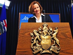 Then-premier Alison Redford held a brief news conference six months ago to say she was paying back the cost of her trip to South Africa for Nelson Mandela’s funeral. The backlash over the $45,000 ultimately led to her resignation days later.