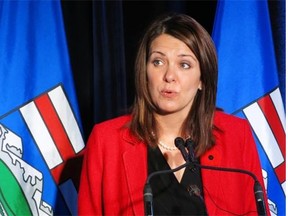 Leader Danielle Smith tells reporters in Calgary on Tuesday that she has requested a leadership review next month in the wake of the Wildrose party’s failure to win any of Alberta’s four byelections on Monday.