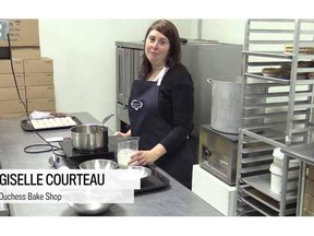 Cookbook author Giselle Courteau