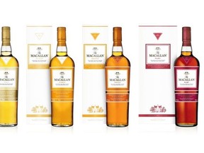 Tastings of the Macallan 1824 Gold ($70), Amber ($92), Sienna ($180) and Ruby ($285) will be held at the Matrix Hotel on Oct. 30.