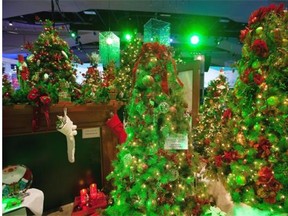 More than 100 Christmas trees were decorated for the annual Festival of Trees in Edmonton, Nov. 27, 2014.