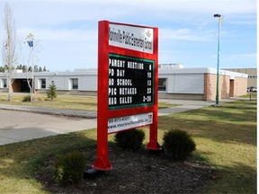 Morinville Public Elementary school in Morinville on Friday Oct. 17, 2014.
