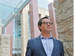 Coun. Michael Oshry outside of City Hall.