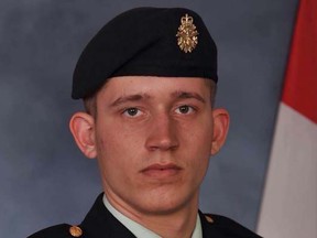 Pte. Steven Allen was killed in a training accident in Wainwright.