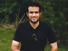 Omar Khadr in a recent photo taken at the medium-security Bowden Institution in Innisfail, where he is serving an eight-year sentence for crimes committed when he was 15 in a battle in Afghanistan. Khadr, who spent 10 years in Guantanamo Bay, is seen as a terrorist by the Harper government. He is working on his high school degree.