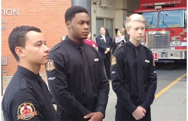 Edmonton teenagers learn to be firefighters-in-training via new cadet ...