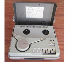 Philips LDL 1000, the first portable home video recorder circa early 1970s