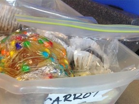 Police seized a large supply of drug-laced “edibles” that were being sold out of a west Edmonton business.