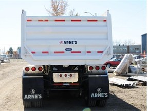 RCMP say it appears an Arne’s gravel end-dump semi-trailer was involved in a fatal crash south of Leduc on Oct. 6.