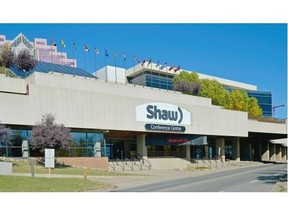 The Shaw Conference Centre in downtown Edmonton.
