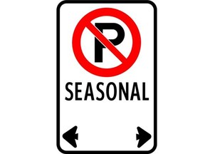 The City of Edmonton imposes seasonal parking bans to cope with snow removal.
