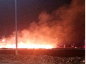 Windermere condo complex under construction engulfed in flames in March 2014.