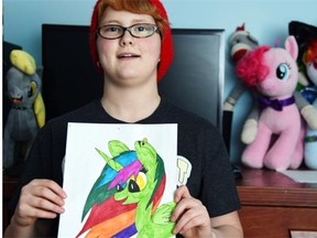 Thirteen-year-old Caeleah Bartosek is a lesbian student at an Edmonton junior high who has spoken out in favour of the Liberals’ Bill 202 to support gay-straight alliances, which she says are crucial for LGBTQ students who need resources and a safe space.