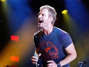 In this June 5, 2014 file photo, Dierks Bentley performs during the CMA Fest in Nashville, Tenn.