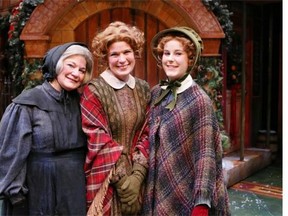 Three generations of Ryans — Maralyn, Kate and Emma (Wilmott) — are performing in this year’s A Christmas Carol at the Citadel.