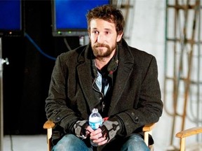 Undated handout photo of Noah Wyle on the Vancouver set of the sci-fi saga Falling Skies