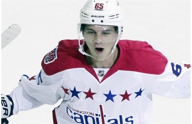 Andre Burakovsky does it all for Capitals