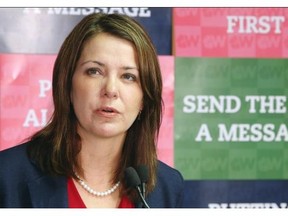 Wiildrose Leader Danielle Smith doesn’t think the new bill goes far enough to satisfy landowners.