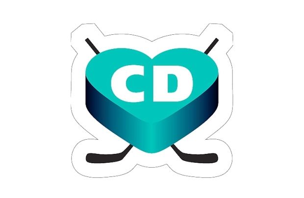 Minor hockey teammates will be selling a helmet stickers with this logo to support shooting victim Cyndi Duong’s three children.