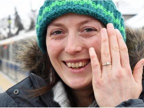 Arwyn Moore lost her engagement ring on an LRT train at the beginning of December. She posted about the ring on Facebook and the post was shared more than 3,000 times. The ring was returned to her yesterday via an unknown man.