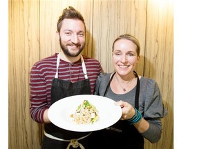 Chefs Eric Hanson and Kathryn Joel of Get Cooking say pad thai with crickets is a tasty source of protein.