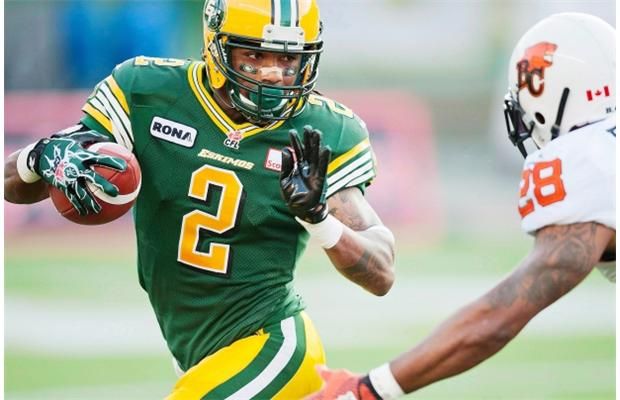 Edmonton Eskimos trade Fred Stamps to Montreal Alouettes