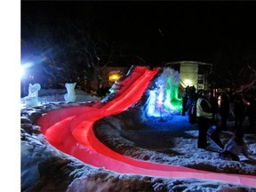 Edmonton’s Ice on Whyte starts Jan. 23 and goes to Feb. 1.