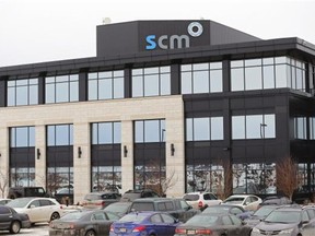 Head office of SCM Insurance Services located at 5083 Windermere Boulevard in Edmonton.