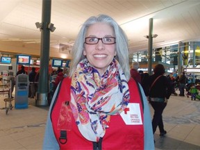 Laura Keegan left Edmonton Sunday to begin her volunteer deployment as a Red Cross delegate in a Sierra Leone Ebola treatment centre.