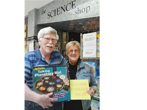 Owners Greg and Elaine Blundell are retiring and will close the doors to The Science Shop in Southgate Centre on Feb. 15.