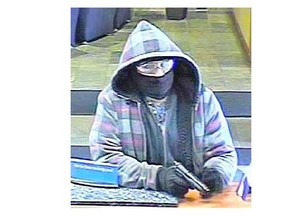 Police are looking for a man they believe is responsible for robberies at banks in three cities.
