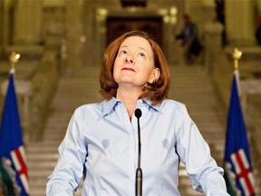 Alison Redford.